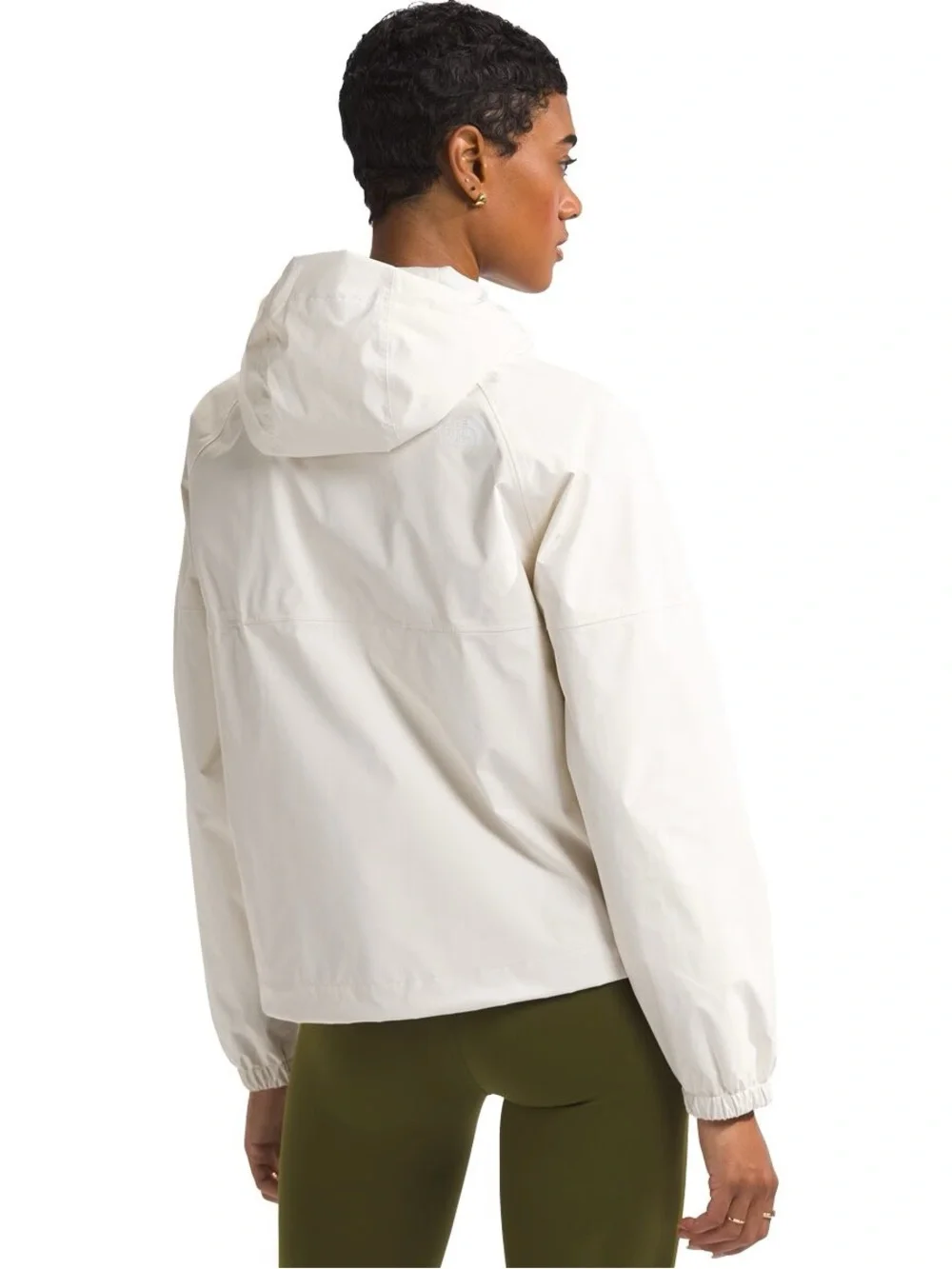 The North Face Women's White Dune Hooded Anora Jacket - Picture 2 of 9